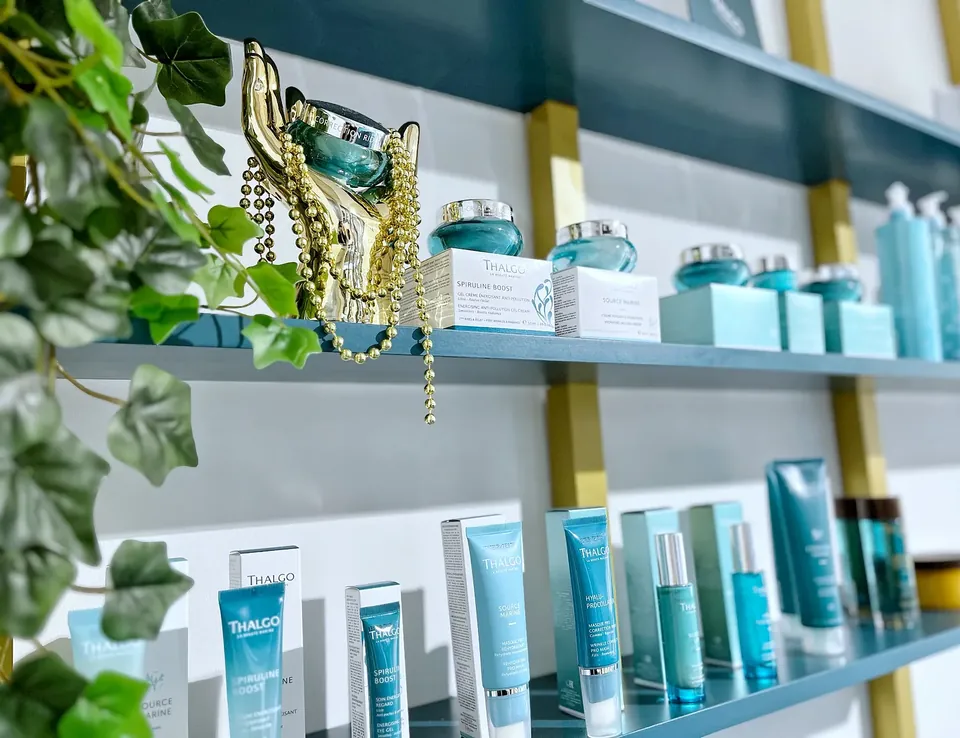 Les produits Thalgo proposés à l'institut